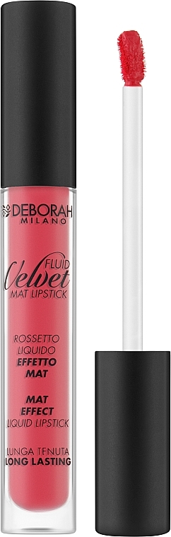 Flüssiger matter Lippenstift - Deborah Fluid Velvet Mat Lipstick