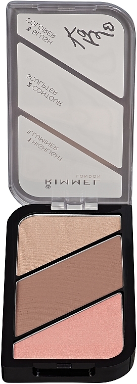 Highlighter Gesichtspalette - Rimmel Kate Sculpting Palette — Bild N3