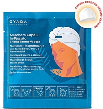 Düfte, Parfümerie und Kosmetik Tuchmaske für das Haar - Gyada Nourishing Hair Sheet Mask
