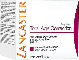 Anti-Aging Tagescreme SPF 15 - Lancaster Total Age Correction Anti-Aging Day Cream & Glow Amplifier — Bild N2