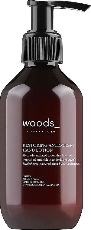 Antioxidative Handlotion - Woods Copenhagen Restoring Antioxidant Hand Lotion — Bild N1