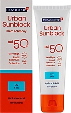 Sonnenschutz-Gesichtscreme für trockene Haut SPF 50+ - Novaclear Urban Sunblock Protective Cream SPF 50+ — Bild N2
