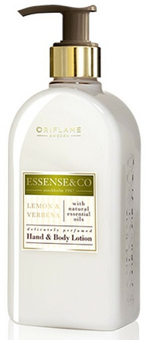 Hand- und Körperlotion mit Zitrone und Verbene - Oriflame Essense & Co. Hand&Body Lotion — Bild N1