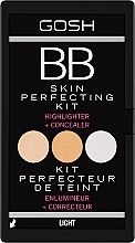 BB Palette mit Highlighter & Concealer - Gosh BB Skin Perfecting Kit — Bild N2