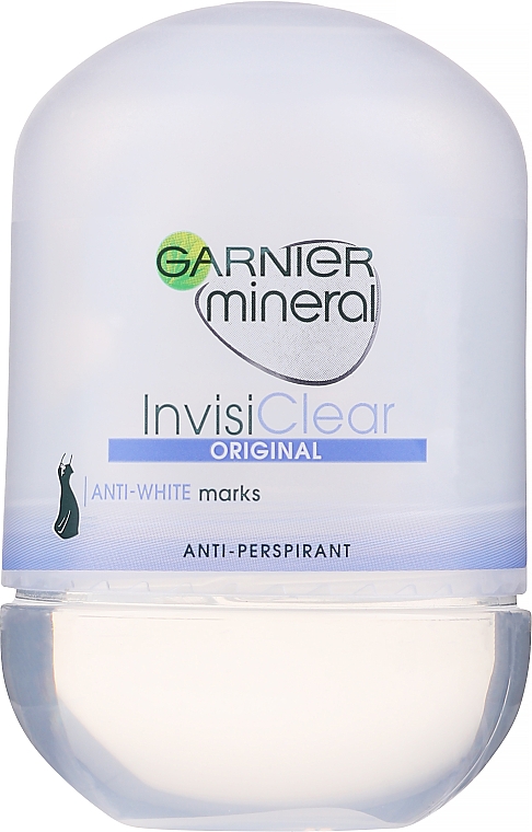 Deo Roll-on Antitranspirant - Garnier Mineral Deodorant Invisi Clear