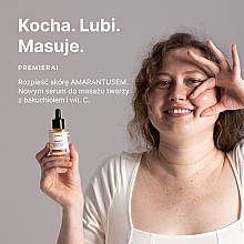 Lifting-Serum für Gesichts-, Hals- und Dekolleté-Massage mit Amaranth, Bakuchiol und Vitamin C - Iossi — Bild N3