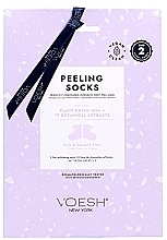 Düfte, Parfümerie und Kosmetik Fußsocken mit Peeling-Effekt - Voesh Peeling Socks Duo