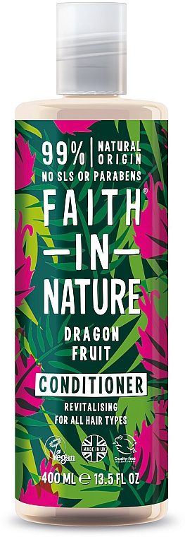 Revitalisierender Conditioner mit Drachenfruchtextrakt - Faith In Nature Dragon Fruit Conditioner — Bild N1
