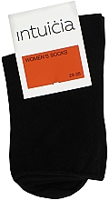 Düfte, Parfümerie und Kosmetik Einfarbige Socken 197 schwarz - Intuicia