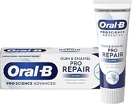 Zahnpasta - Oral-B Pro-Science Advanced Gum & Enamel Pro Repair Classic  — Bild N1