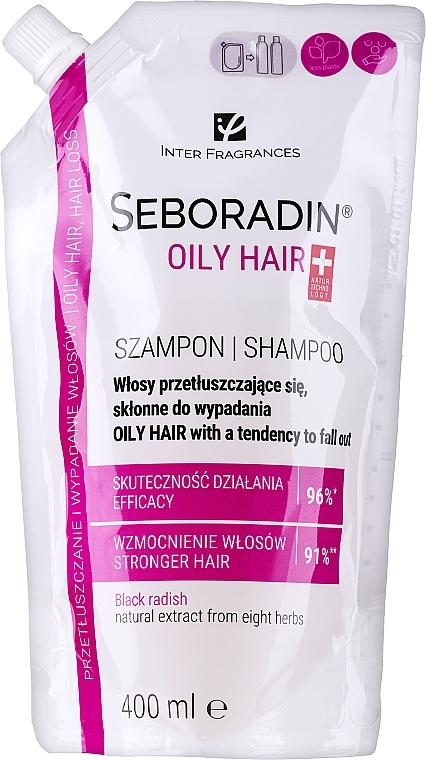 Shampoo für fettiges Haar - Seboradin Oily Hair Shampoo (Doypack)  — Bild N1