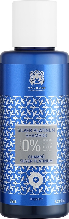 Tiefenreinigendes Shampoo - Valquer SIlver Platinum Shampoo — Bild N1