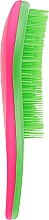 Entwirrbürste "Detangler Rubberised" grün-rosa 63916 - Top Choice — Bild N3