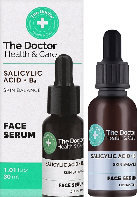 Gesichtsserum - The Doctor Health & Care Salicylic Acid + B5 Face Serum  — Bild N2