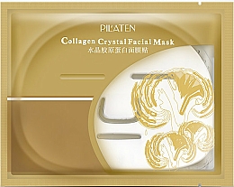 Düfte, Parfümerie und Kosmetik Tuchmaske mit Collagen - Pilaten Collagen Crystal Facial Mask