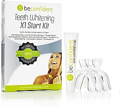 Düfte, Parfümerie und Kosmetik Set - Beconfident Teeth Whitening X1 Start Kit (teeth/gel/10ml + tray/3pcs)