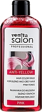 Rosa Tönungsspülung gegen Gelbstich für blondes und graues Haar - Venita Salon Anty-Yellow Blond & Grey Hair Color Rinse Pink — Foto N2