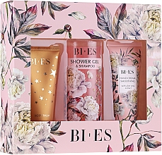 Bi-es Blossom Garden - Körperpflegeset (2in1 Duschgel-Shampoo 200ml + Körperbalsam 50ml + Handcreme 50ml) — Bild N1