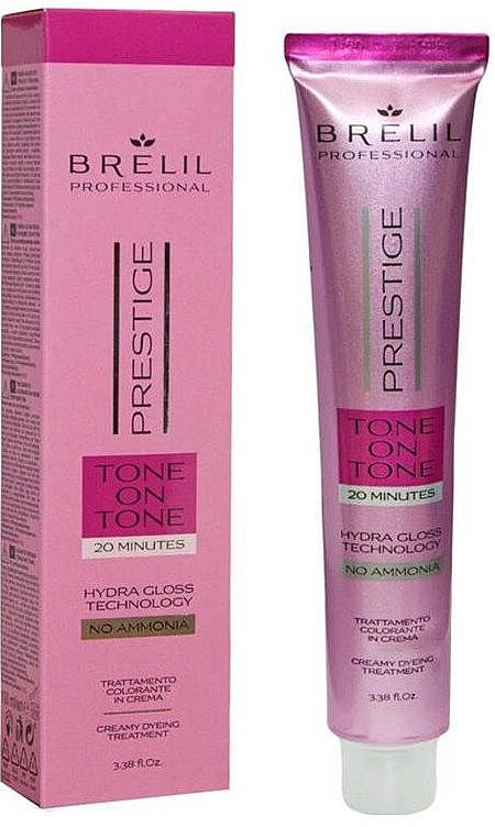 Ammoniakfreie Creme-Haarfarbe - Brelil Professional Prestige Tone On Tone — Bild N1