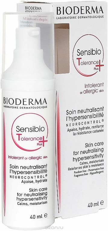 Anti-Aging Gesichtskonzentrat für Männer - Bioderma Sensibio Tolerance Plus + — Bild N1