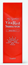 Sonnenschutzcreme für strahlende Haut - Tiam My Signature Vita Red Sunscreen SPF50+/PA+++ — Bild N2