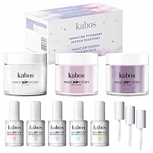 Nagelset, 11 Produkte - Kabos Magic Dip System Lily Set — Bild N1