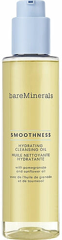 Feuchtigkeitsspendendes Gesichtsreinigungsöl mit Granatapfel und Sonnenblumenöl - Bare Minerals Smoothness Hydrating Cleansing Oil — Bild N1