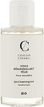 Düfte, Parfümerie und Kosmetik Augen-Make-up Entferner - Couleur Caramel Eye Cleansing Veil Bio