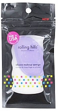Make-up Schwamm aus Silikon violett - Rolling Hills Silicone Makeup Sponge Purple — Bild N1