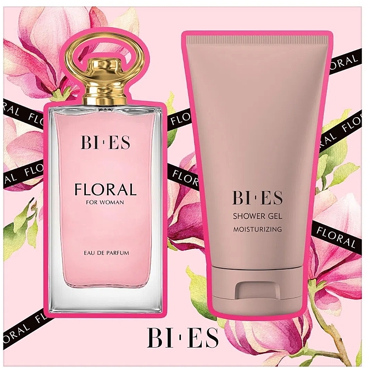 Bi-Es Floral - Set (Eau de Parfum/90 ml + Duschgel/150 ml) — Bild N1