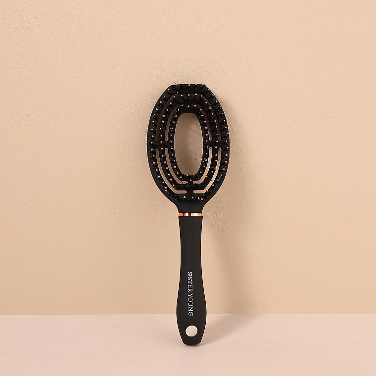 Haarbürste Coco Black - Sister Young Hair Brush  — Bild N6