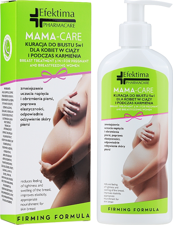 Brustcreme für werdende Mütter - Efektima Pharmacare Mama-Care Treatment For Bust 5in1  — Bild N2