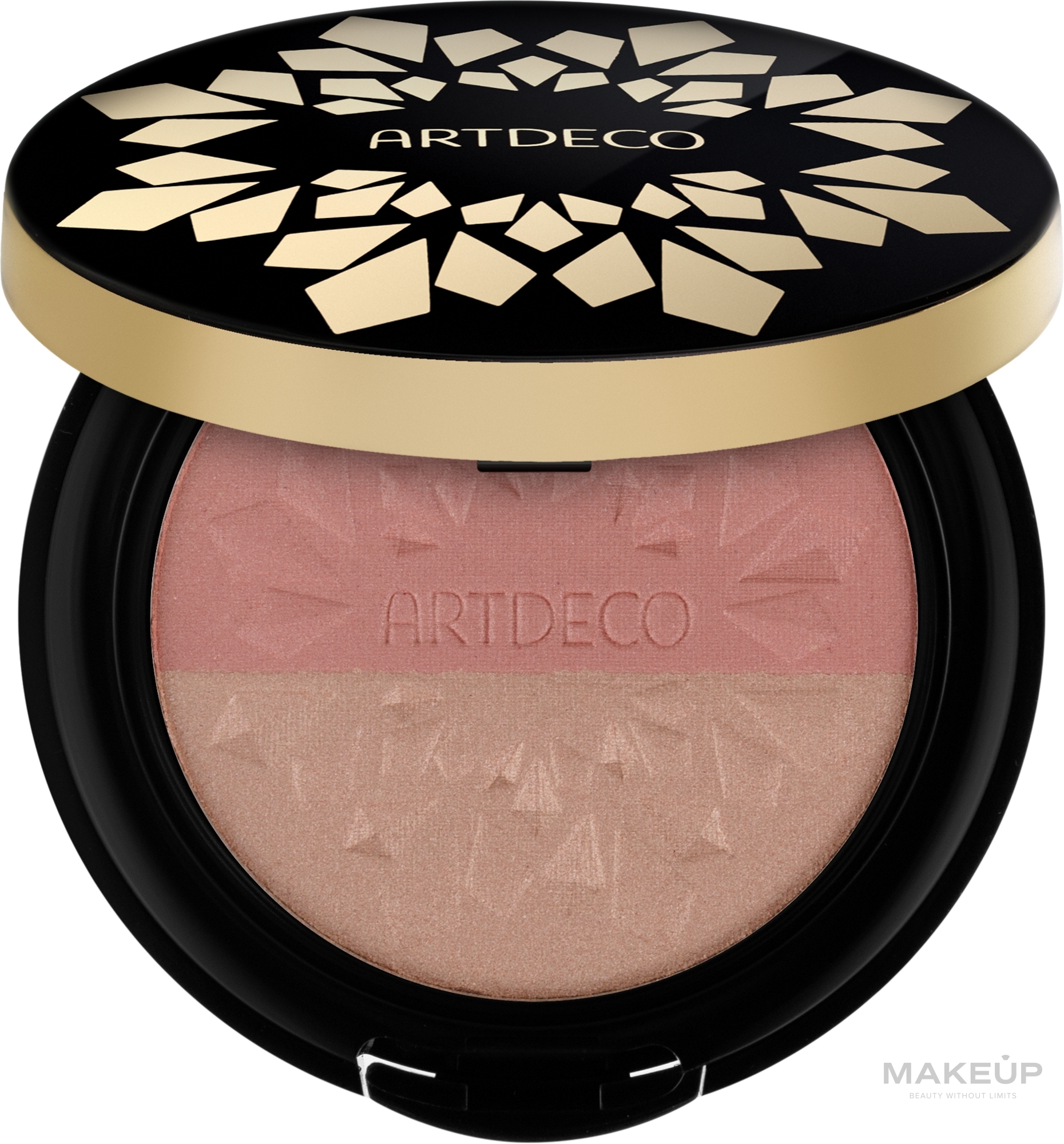 Zweifarbiges Gesichtsrouge - Artdeco Blush Glam Couture — Bild Hynotic Rose