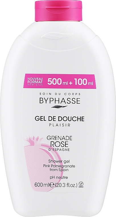 Duschgel - Byphasse Plaisir Shower Gel Pink Pomegranate — Bild N2
