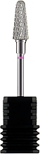 Nagelfräser Kegelstumpf 6 mm / 14 mm violett - Staleks Pro Expert Frustum Purple — Bild N1