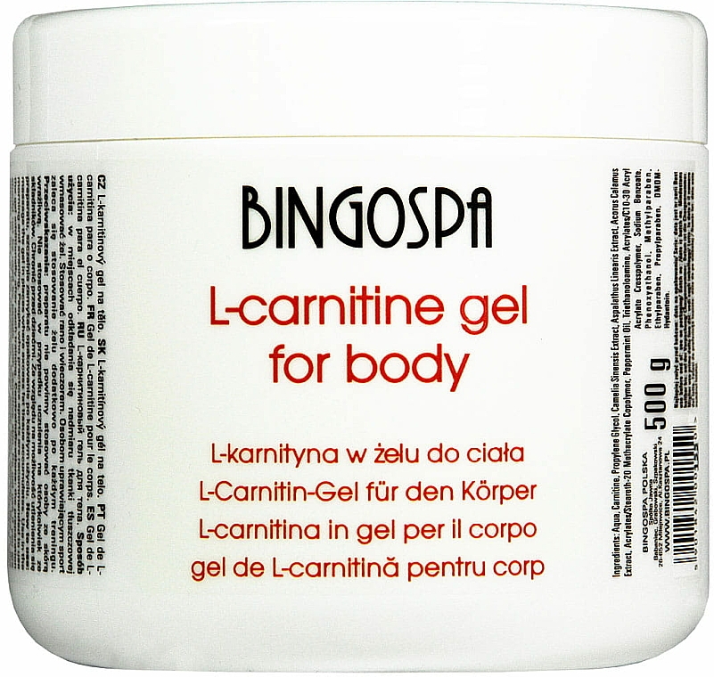 Körpergel zum Abnehmen mit L-Carnitin - BingoSpa L-Carnitine In The Gel — Bild N1