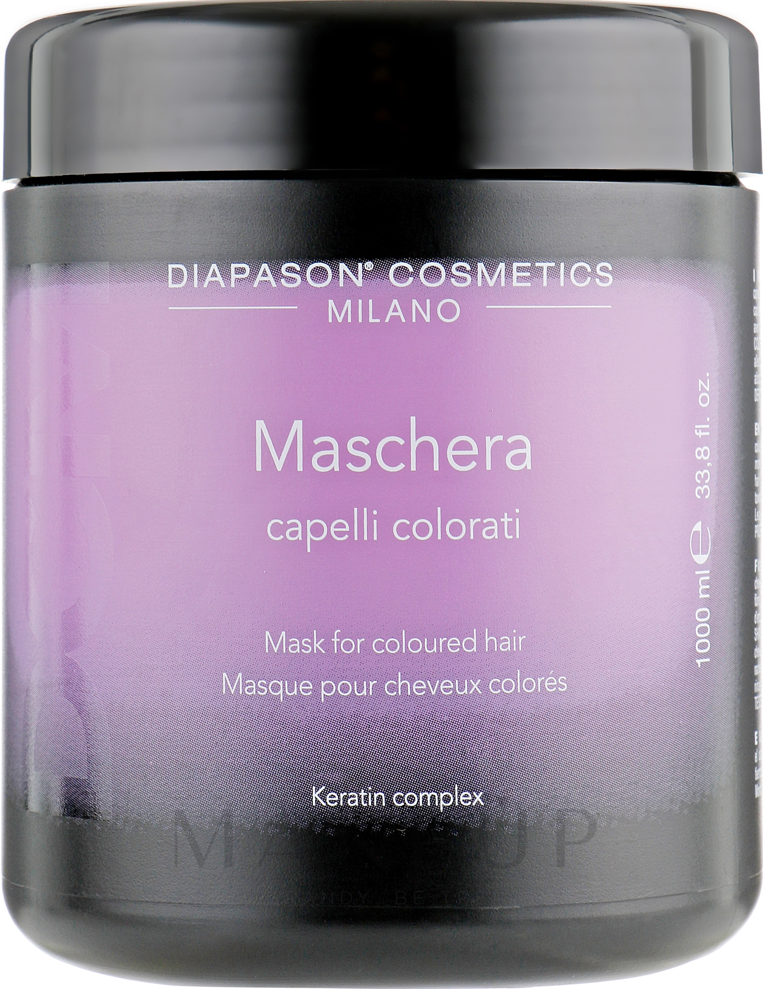 Maske für coloriertes Haar mit Keratin - DCM Keratin Complex Mask For Coloured Hair — Bild 1000 ml