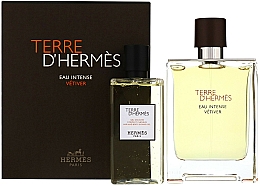 Düfte, Parfümerie und Kosmetik Terre D'Hermes Eau Intense Vetiver - Duftset (Eau de Parfum 100ml + Duschgel 100ml)