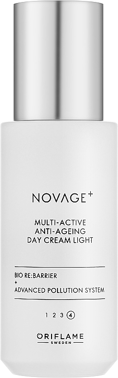 Leichte multiaktive Tagescreme für das Gesicht - Oriflame Novage+ Multi-Active Anti-Ageing Day Cream Light — Bild N1