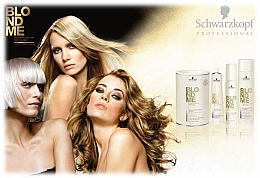 Aufhellender Haarpuder - Schwarzkopf Professional BlondMe Premium Lift 9+ — Foto N2