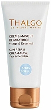 Düfte, Parfümerie und Kosmetik Reparierende und beruhigende Creme-Maske für Gesicht und Dekolleté - Thalgo Sun Repair Cream-Mask