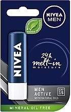 Düfte, Parfümerie und Kosmetik Lippenbalsam für Männer SPF 15 - NIVEA Men Active Care SPF 15