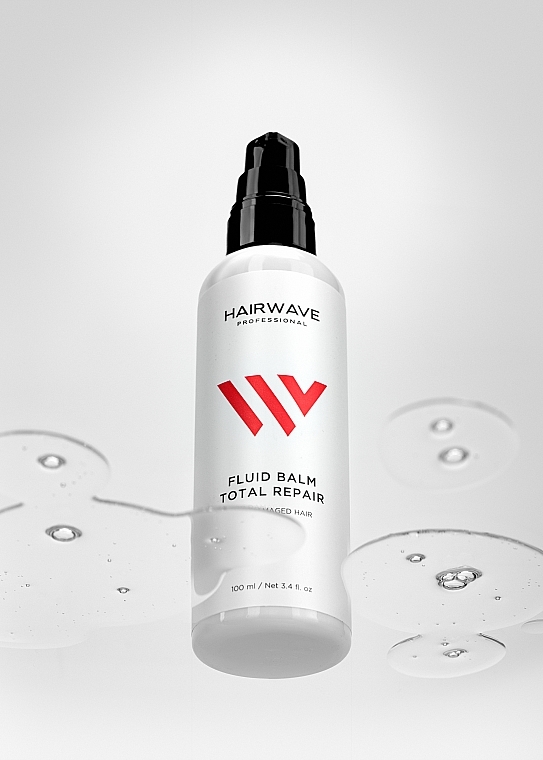 Leave-in Balsamfluid für geschädigtes Haar More Hydration mit Arganöl - Hairwave Fluid Balm — Bild N3