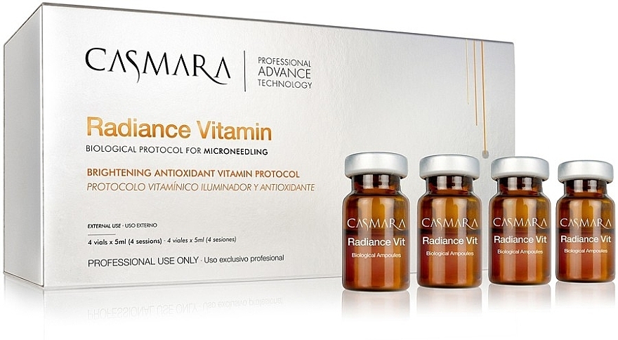 Gesichtskonzentrat - Casmara Radiance Vitamin Biological Protocol For Microneedling — Bild N1