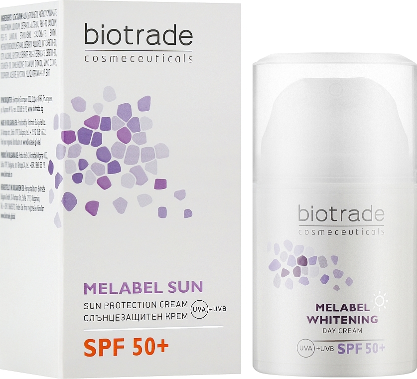 Sonnenschutzcreme für das Gesicht - Biotrade Melabel Sun SPF 50+ — Bild N3