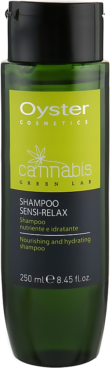 Haarshampoo mit Hanf ohne SLES und Parabene - Oyster Cosmetics Cannabis Green Lab Shampoo Sensi-Relax — Bild N2