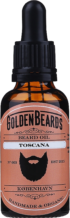 Bartöl Toscana - Golden Beards Beard Oil — Bild N1