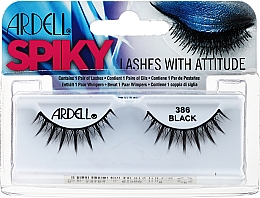 Künstliche Wimpern - Ardell Spiky Lashes 386 Black — Bild N1