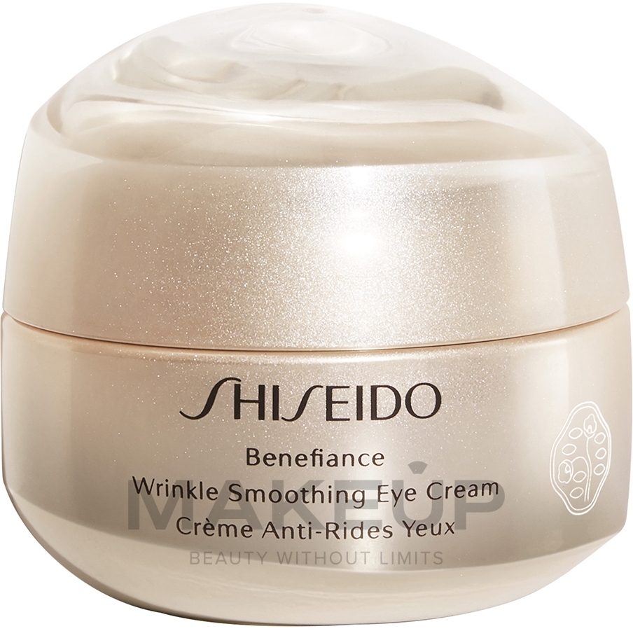 Augencreme - Shiseido Benefiance ReNeuraRED Technology Wrinkle Smoothing Eye Cream — Bild 15 ml