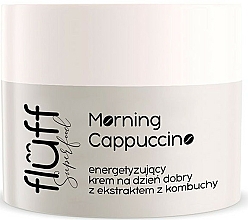 Düfte, Parfümerie und Kosmetik Anti-Aging Tagescreme für das Gesicht mit Kombucha und Kaffeeextrakt - Fluff Morning Cappuccino Day Face Cream